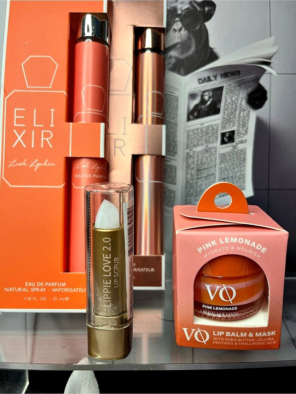 VDL Pink Lemonade Lip Balm & Mask Lip Balm & Mask in Pink BUNDLE NWT